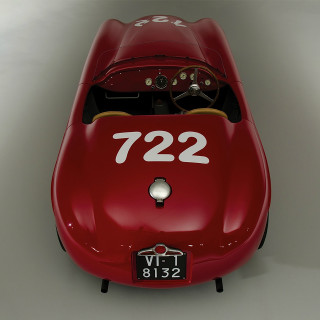 Red race car number 722 - free cars wallpaper for tablet