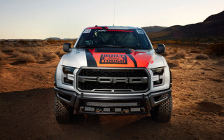 Truck red black stripe desert 2 - the desert free wallpaper