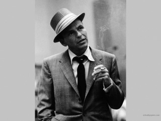 Man suit tie smoking cigarette 3 - the side with free wallpaper