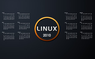 Calendar circle linux logo image - a circle free wallpaper for desktop