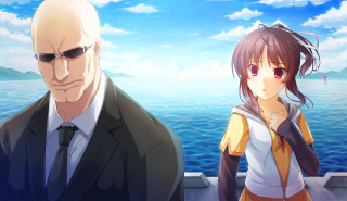 Man woman beach boat suit - ahmed yacoubi free wallpaper for desktop