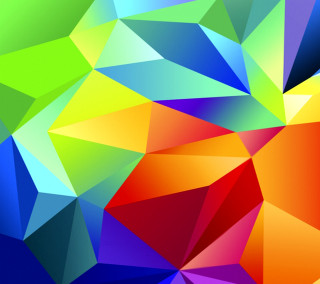 Colorful abstract background triangle design 3 - a colorful abstract background free wallpaper for tablet