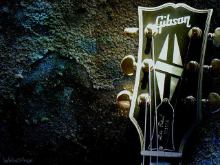 Guitar head gibson logo neck - eric peterson free wallpaper