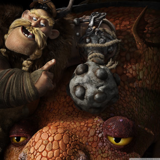 Cartoon dragon big nose open - a dragon free wallpaper for tablet