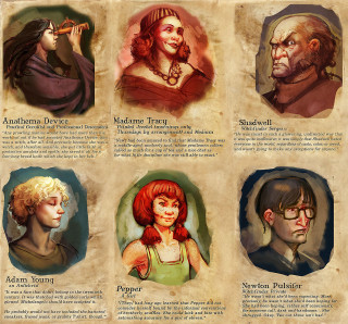 Characters colorful pages image description - color free wallpaper for tablet