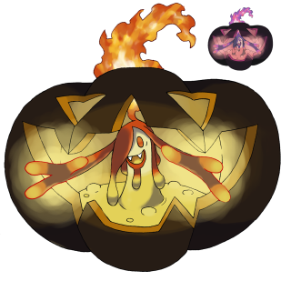 Cartoon character fire demon background 2 - ada gladys killins free wallpaper for tablet