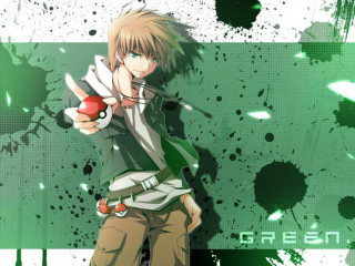 Anime character holding red pokeball - a anime character holding free wallpaper