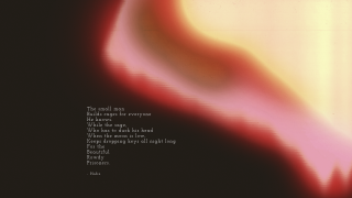 Pink yellow background quote image - free neon wallpaper for desktop