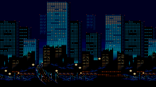 City night tall buildings street - free aesthetic wallpaper for desktop