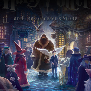 Wizard painting bird hand wizard - drew struzan free wallpaper for tablet