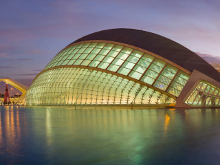 Large building glass front water - architecture free wallpaper