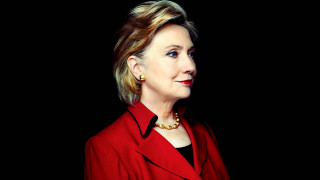 Woman red coat necklace black - annie leibovitz free wallpaper for desktop