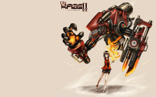 Woman giant robot fire hydrant - a fire hydrant free wallpaper