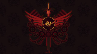 Red black wallpaper emblem sword - emblem free wallpaper