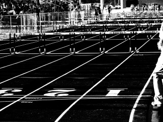 Man walking track racket crowd - allan brooks free wallpaper for desktop