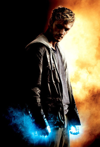 Man fire smoke hands pockets - neo free wallpaper for mobile