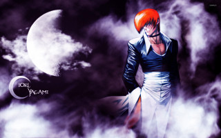 Man white dress red hair - a moon free wallpaper for desktop
