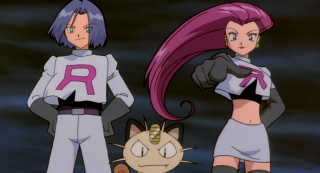 Anime characters standing cat front - a cat in front free wallpaper