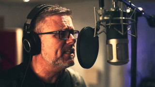 Man headphones microphone recording studio - bedwyr williams free wallpaper