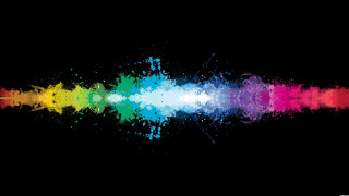 Colorful explosion black background white - dan frazier free wallpaper for desktop