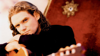 Man long hair chair guitar - alain tasso free wallpaper for desktop