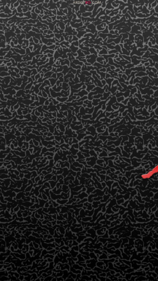 Red object black surface dots - allan brooks free wallpaper for mobile