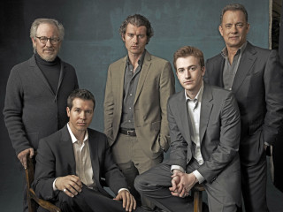 Men suits group photo studio - annie leibovitz free wallpaper for desktop