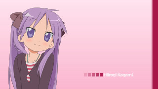 Girl purple hair cat ears - kawaii free wallpaper