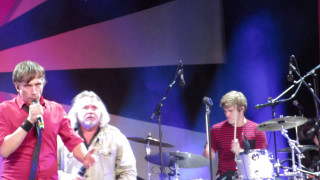 Stage performance group microphones band - jimmy nelsson free wallpaper