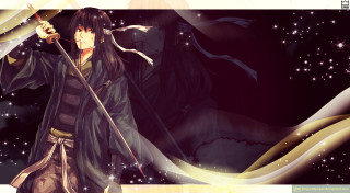 Man staff night sky stars - a staff free wallpaper