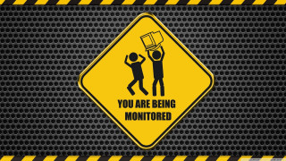 Yellow sign man basket head - a yellow sign free wallpaper