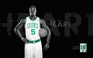 Man holding basketball boston heart - a basketball free wallpaper