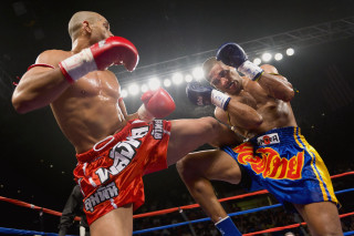 Boxing ring kick hold men - ring free wallpaper