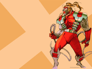 Man red suit metal arm - a red suit free wallpaper