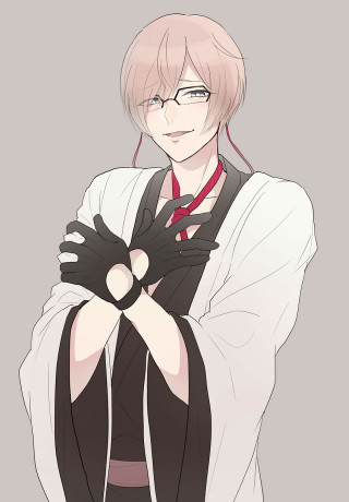 Person glasses white shirt black - their chest free wallpaper for mobile