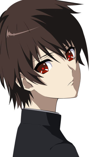 Eizan kikukawa red eyes black - open free wallpaper for mobile