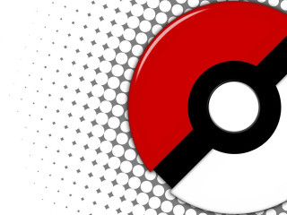 Red black poke - altermodern free wallpaper
