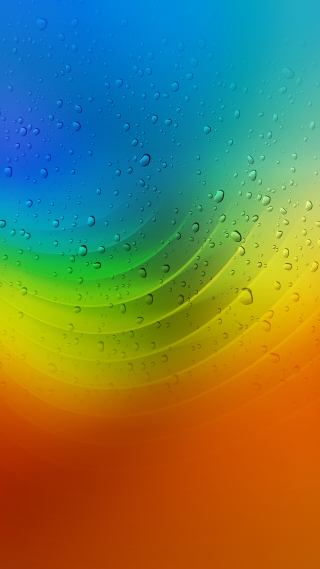 Colorful background water drops rainbow - an ambient occlusion free wallpaper for mobile