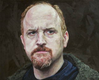 Man beard sweater painting art - free portrait wallpaper