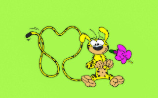 Cartoon character butterfly heart balloon - corneille free wallpaper