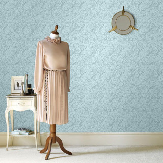 Dress mannequin blue wall clock - the wall free wallpaper for tablet