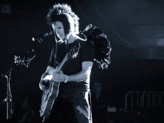 Man guitar stage concert microphone - fabien charuau free wallpaper