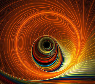 Colorful black red yellow black - a white center free wallpaper