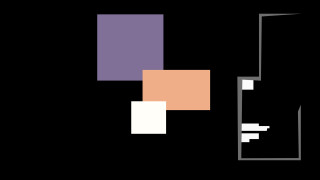 Door window purple orange modular - bauhau free wallpaper