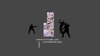 Couple people grass building background - pixel art free wallpaper