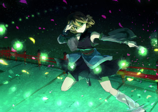 Girl dress dancing stage confetti - a stage free wallpaper