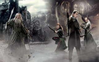 Group people castle swords background 2 - weta digital free wallpaper