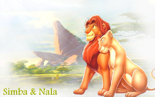 Lion cub field sky simba - movie poster free wallpaper for desktop