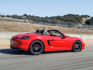 Red sports car driving road 14 - a road next free wallpaper for desktop