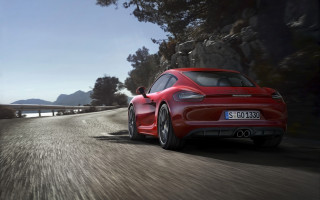 Red sports car road forest 2 - a road next free wallpaper